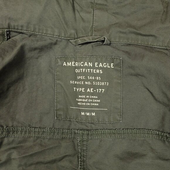 American Eagle Military Cargo Jacket Women's Medium 544-85 Type AE-177 Parachute - Picture 6 of 11